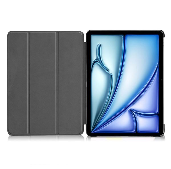 LEPOID Slim Smart Cover for iPad Pro 11 2014, Auto Sleep/Wake & Kickstand for iPad Tablet(With tempered-glass screen protector*1 and dust-free kit *1) Black