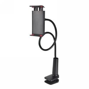 LEPOID Tablet holder, Multifunctional Home Desktop Bedside Tablet Stand Rotating Flexible Cell Phone Holder Compatible with 4-10.6 inch Cell Phone&Tablet Black