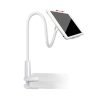 LEPOID Tablet holder, Multifunctional Home Desktop Bedside Tablet Stand Rotating Flexible Cell Phone Holder Compatible with 4-10.6 inch Cell Phone&Tablet White