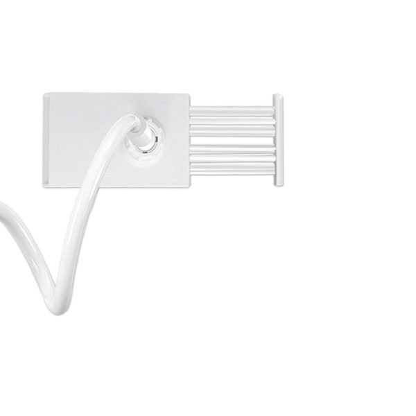 LEPOID Tablet holder, Multifunctional Home Desktop Bedside Tablet Stand Rotating Flexible Cell Phone Holder Compatible with 4-10.6 inch Cell Phone&Tablet White