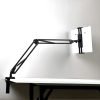 LEPOID Tablet holder, Multifunctional Home Desktop Bedside Tablet Stand Rotating Flexible Cell Phone Holder Compatible with 4-13 inch Cell Phone&Tablet Black