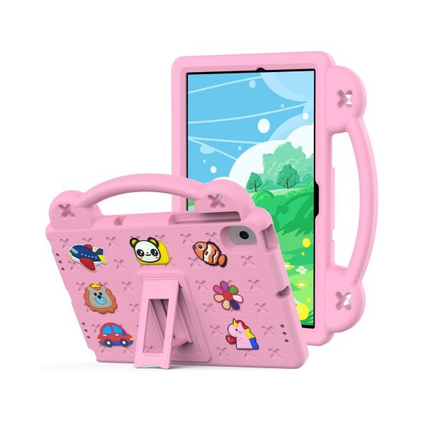 LEPOID ‌Kids Shockproof EVA Stand Protective Case, Cartoon Handle Tablet Cover with Adjustable Shoulder Strap for Lenovo K10 Pro