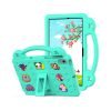 LEPOID ‌Kids Shockproof EVA Stand Protective Case, Cartoon Handle Tablet Cover with Adjustable Shoulder Strap for Lenovo K10 Pro