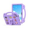 LEPOID ‌Kids Shockproof EVA Stand Protective Case, Cartoon Handle Tablet Cover with Adjustable Shoulder Strap for Lenovo K10 Pro