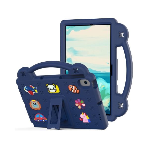 LEPOID ‌Kids Shockproof EVA Stand Protective Case, Cartoon Handle Tablet Cover with Adjustable Shoulder Strap for Lenovo K10 Pro
