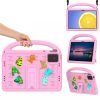 LEPOID ‌Kids Shockproof EVA Stand Protective Case, Cartoon Handle Tablet Cover with Adjustable Shoulder Strap for Lenovo Zhaoyang K10