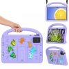 LEPOID ‌Kids Shockproof EVA Stand Protective Case, Cartoon Handle Tablet Cover with Adjustable Shoulder Strap for Lenovo Zhaoyang K10