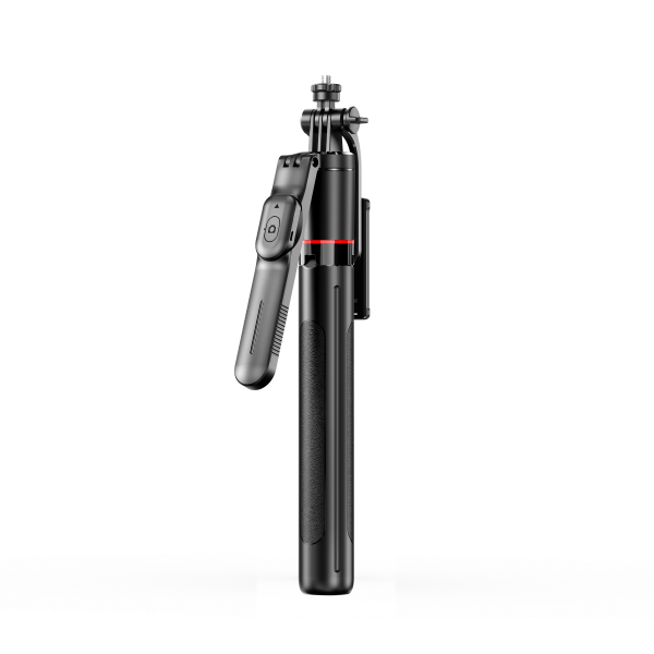 LEPOID ‌Sturdy Selfie Stick with 1.7m Reinforced Extendable Pole & Bluetooth Remote - Stabilized Tripod Base for Live Streaming and Photography Black