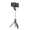 LEPOID ‌Bluetooth Selfie Stick with 0.672m Extendable Pole & Live Streaming Tripod Black