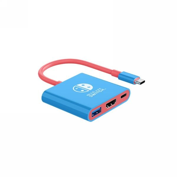 LEPOID Docking Station 3 in 1 USB3.0 4K 30Hz Hub Dock‌ for Nintendo Switch OLED Switch