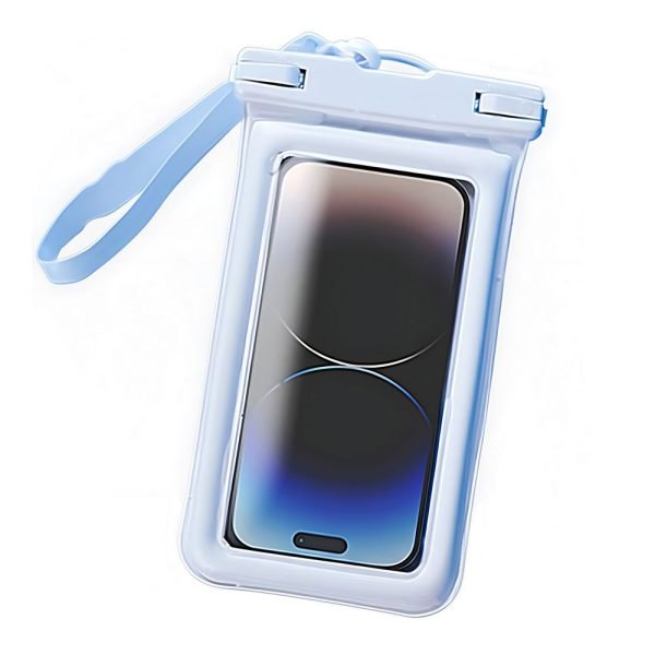 LEPOID Floating Waterproof Phone Pouch with Sports Armband, Wrist Strap, and Neck Lanyard Set – Waterproof Case for Swimming, Running & Outdoor Activities