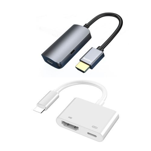 ‌LEPOID AR Glasses to Phone Adapter Dock Kit Ligntning to Type C HD Video Converter for StarV View AR Glasses  iPhone 12/13/14,iPad