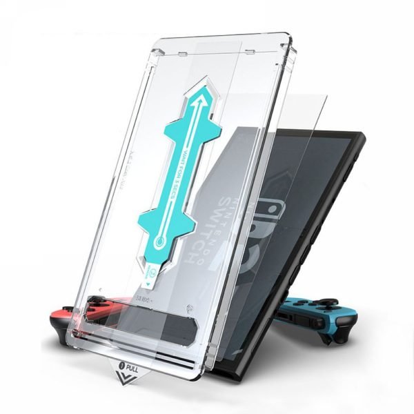 LEPOID CLEAR TEMPERED GLASS SCREEN PROTECTOR FOR Nintendo Switch 2 WITH DUST-FREE KIT