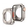 LEPOID 9H HD Tempered Glass Full-Cover Shockproof Case + Stainless Steel Solid Metal Band Kit with Removal Tool for Apple Watch Series S10 42mm