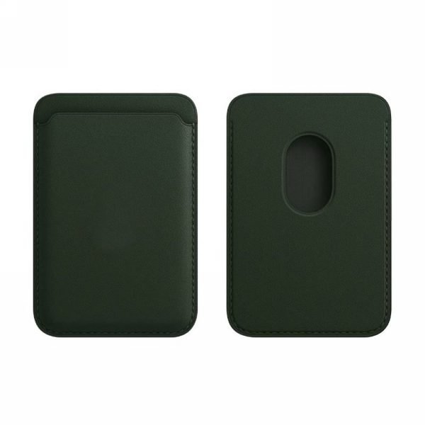 LEPOID MagSafe Powerful Magnetic Leather Card Holder Wallet for Credit Cards, Bank Cards, Transit Cards Compatible with iPhone 12/13/14/15/16 Series