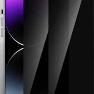 LEPOID Privacy Screen Protector, Anti-Spy Cell Phone Privacy Screen Film for iPhone Full Cover Privacy Film for iPhone 12 13 14 15 Plus Pro Max